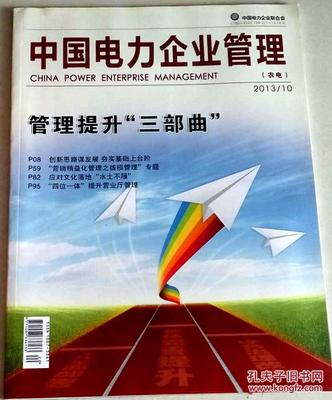 2013年農(nóng)電企業(yè)管理 挑戰(zhàn)、實(shí)踐與發(fā)展趨勢